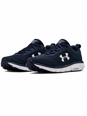 Like New Men's Under Armour Charged Assert 8 Running Shoes Sneakers Blue | 11.5